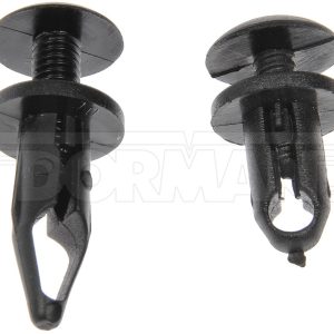 Dorman Rivet, OE Solutions ™, OE Replacement for General Motors, Push Rivet, Black, Plastic, Pack of 6 – 961-040D