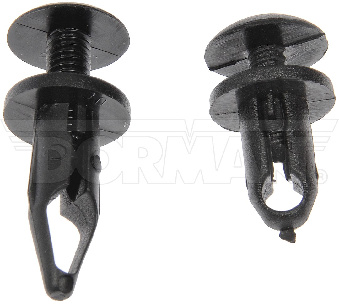 Dorman Rivet, OE Solutions ™, OE Replacement for General Motors, Push Rivet, Black, Plastic, Pack of 6 – 961-040D