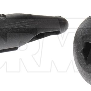 Dorman Rivet, OE Solutions ™, OE Replacement for General Motors, Push Rivet, Black, Plastic, Pack of 6 – 961-040D