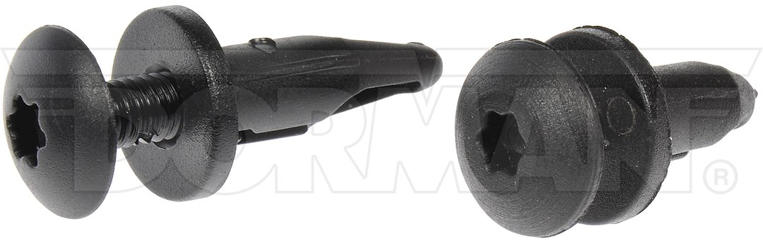 Dorman Rivet, OE Solutions ™, OE Replacement for General Motors, Push Rivet, Black, Plastic, Pack of 6 – 961-040D