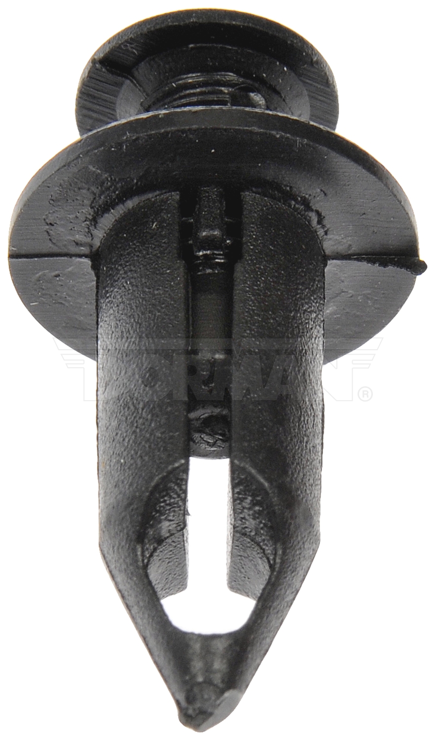 Dorman Bumper Cover Retainer, OE Solutions ™, Screw Rivet, Black, Plastic, Clamshell Package, Pack of 2 – 961-060D