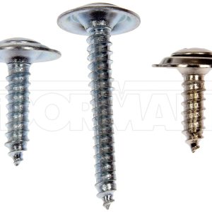 Dorman Screw, OE Solutions ™, Trim Screw, 5/8 Inch/ 3/4 Inch/ 1 Inch and 1-1/4 Inch Length, Steel, Pack of 12 – 961-225D