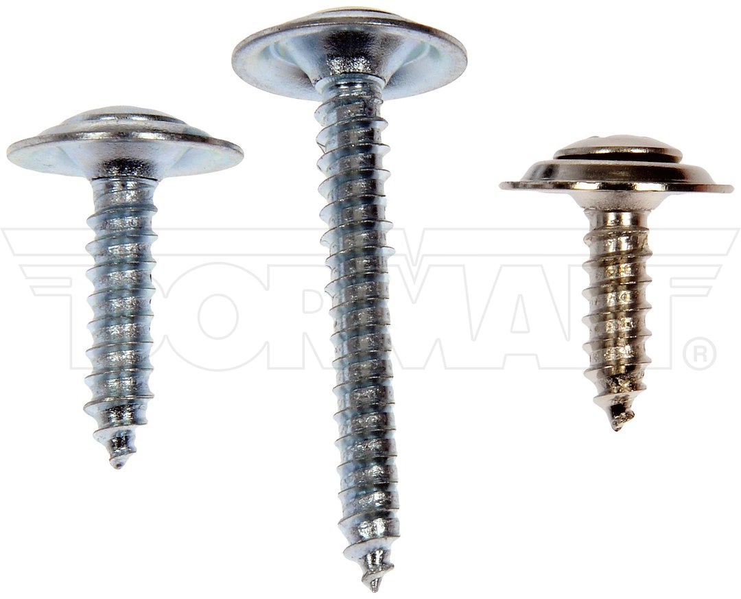 Dorman Screw, OE Solutions ™, Trim Screw, 5/8 Inch/ 3/4 Inch/ 1 Inch and 1-1/4 Inch Length, Steel, Pack of 12 – 961-225D