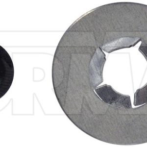 Dorman Nut, OE Solutions ™, Push Nut, Steel, 1/8 Inch/ 3/16 Inch/ 1/4 Inch and M8-24 Size, Pack of 16 – 961-345D