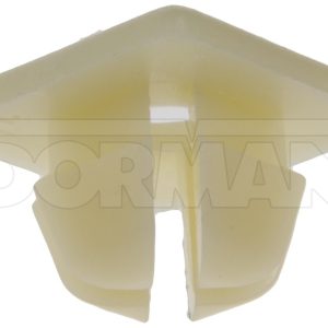 Dorman Nut, OE Solutions ™, License Plate Nut, Plastic, 1/4 Inch Size, White, Pack of 6 – 961-351D