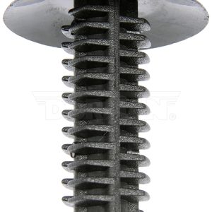 Dorman Rivet, OE Solutions ™, Trim Retainer for Ford and GM, 1.2 Inch Length, 0.755 Inch Outside Diameter, Black, Plastic, Pack of 2 – 961-361D