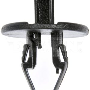 Dorman Rivet, OE Solutions ™, Bumper Fender Retainer for Ford and GM Models, 1.31 Inch Length, Black, Plastic, Pack of 2 – 961-366D