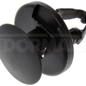 Dorman Rivet, OE Solutions ™, Bumper Fender Retainer for GM Models, 0.97 Inch Length, Black, Plastic, Pack of 2 – 961-367D