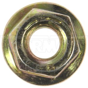 Dorman Nut, OE Solutions ™, Flanged Nut, 1/4-20 Inch Thread Size, Zinc Plated, Steel, Pack of 4 – 962-010D