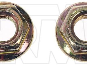 Dorman Nut, OE Solutions ™, Flanged Nut, 5/16-24 Inch Thread Size, Zinc Plated, Steel, Pack of 4 – 962-016