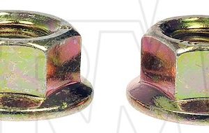 Dorman Nut, OE Solutions ™, Flanged Nut, M10-1.5 Thread Size, Zinc Plated, Steel, Pack of 4 – 962-017
