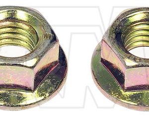 Dorman Nut, OE Solutions ™, Flanged Nut, M10-1.5 Thread Size, Zinc Plated, Steel, Pack of 4 – 962-017