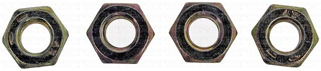 Dorman Nut, OE Solutions™, Hex Nut, 1/4-28 Thread Size, Steel, Pack of 4 – 962-810D