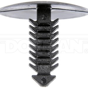 Dorman Rocker Panel Molding Retainer, Autograde ™, Push-IN, Black, Nylon, Clamshell, Set of 2 – 963-001