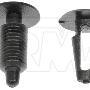 Dorman Interior Panel Retainer, OE Solutions ™, Push IN Type, 0.275 Inch Diameter, Black, Plastic, Pack of 12 – 963-075D