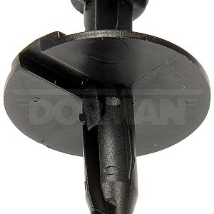 Dorman Rivet, Push-Pull, Splash Shield/ Fascia Rivet, 1 Inch Head Diameter X 1 Inch Overall Length, Black, Nylon, Pack of 2 – 963-094D