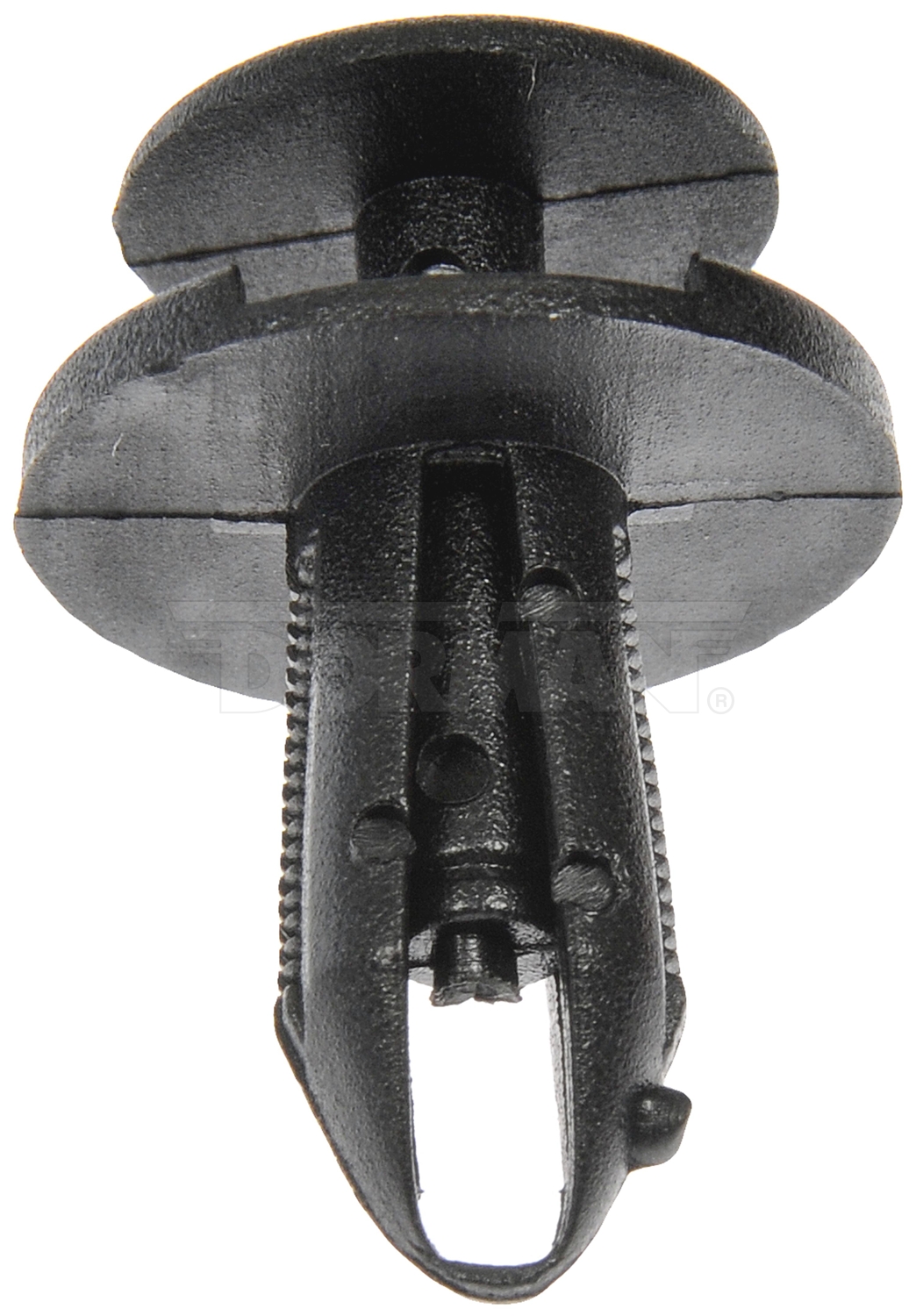 Dorman Rivet, OE Solutions ™, Splash Shield Retainer for GM Models, 1 Inch Length, Black, Plastic, Pack of 4 – 963-405D