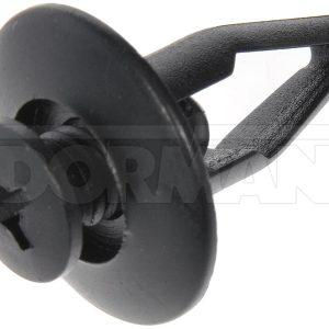 Dorman Rivet, OE Solutions ™, Fender Liner Retainer, 0.766 Inch Length, Black, Plastic, Pack of 6 – 963-522D