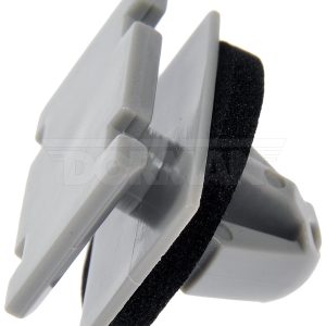 Dorman Molding Clip, OE Solutions™, OE Replacement for GM Models, 0.4 Inch Length, Gray, Plastic, Pack of 2 – 963-567D