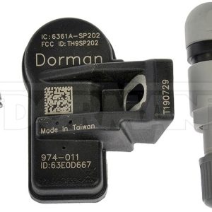 Dorman Tire Pressure Monitoring System – TPMS Sensor, OE Solutions ™, 315 Mhz, Single – 974-011