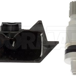 Dorman Tire Pressure Monitoring System – TPMS Sensor, OE Solutions ™, Programmable, 315 to 433 Megahertz Frequency, Silver, Plastic – 974-304