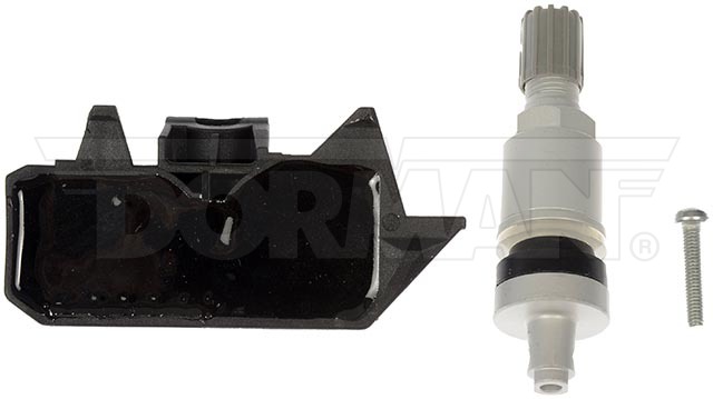 Dorman Tire Pressure Monitoring System – TPMS Sensor, OE Solutions ™, Programmable, 315 to 433 Megahertz Frequency, Silver, Plastic – 974-304
