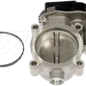 Dorman Throttle Body, OE Solutions™, 2.57 Inch Inlet Diameter X 2-1/2 Inch Outlet Diameter, With Throttle Position Sensor, Natural, Aluminum – 977-901