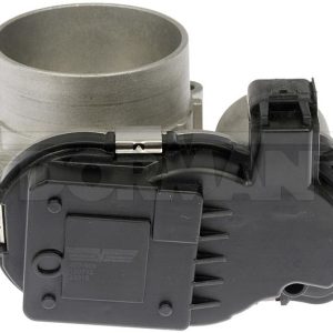 Dorman Throttle Body, OE Solutions™, 2.57 Inch Inlet Diameter X 2-1/2 Inch Outlet Diameter, With Throttle Position Sensor, Natural, Aluminum – 977-901