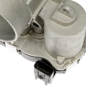 Dorman Throttle Body, OE Solutions™, 2.57 Inch Inlet Diameter X 2-1/2 Inch Outlet Diameter, With Throttle Position Sensor, Natural, Aluminum – 977-901