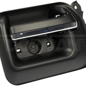 Dorman Interior Door Handle, Black, Plastic, With Chrome Insert, Single, Boxed – 97970
