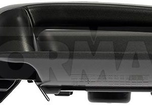 Dorman Interior Door Handle, Black, Plastic, With Chrome Insert, Single, Boxed – 97970