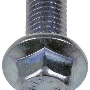 Dorman Bolt, Autograde™, Metric Bolt, M6-1.0 Inch Thread Size, 16 Millimeter Under Head Length, Hex Style Head, Yellow/Zinc-Plated, Steel – 980-216