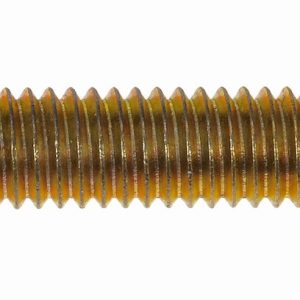 Dorman Bolt, Autograde™, Metric Bolt, M6-1.0 Inch Thread Size, 30 Millimeter Under Head Length, Hex Style Head, Yellow/Zinc-Plated, Steel – 980-230
