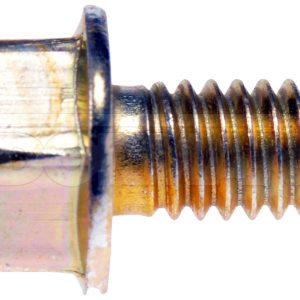 Dorman Bolt, OE Solutions™, Flanged Bolt, M8-1.25 X 10 Millimeter, Hex Head, Zinc Plated, Steel, Pack of 4 – 980-410