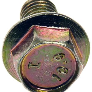 Dorman Bolt, Autograde™, Flanged Bolt, M8-1.25 X 16 Millimeter, Hex Head, Zinc Plated, Steel, Pack of 3 – 980-416