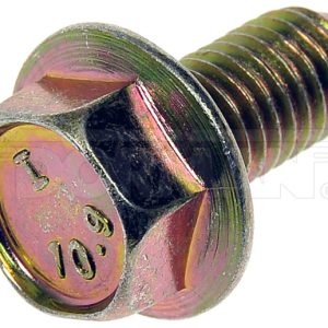 Dorman Bolt, Autograde™, Flanged Bolt, M8-1.25 X 16 Millimeter, Hex Head, Zinc Plated, Steel, Pack of 3 – 980-416