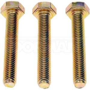Dorman Bolt, OE Solutions™, Flanged Bolt, M8-1.25 X 50 Millimeter, Hex Head, Zinc Plated, Steel, Pack of 3 – 980-450D
