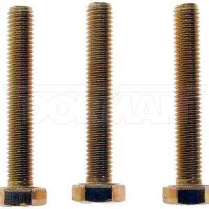 Dorman Bolt, OE Solutions™, Flanged Bolt, M8-1.25 X 50 Millimeter, Hex Head, Zinc Plated, Steel, Pack of 3 – 980-450D