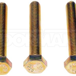 Dorman Bolt, OE Solutions™, Flanged Bolt, M8-1.25 X 50 Millimeter, Hex Head, Zinc Plated, Steel, Pack of 3 – 980-450D