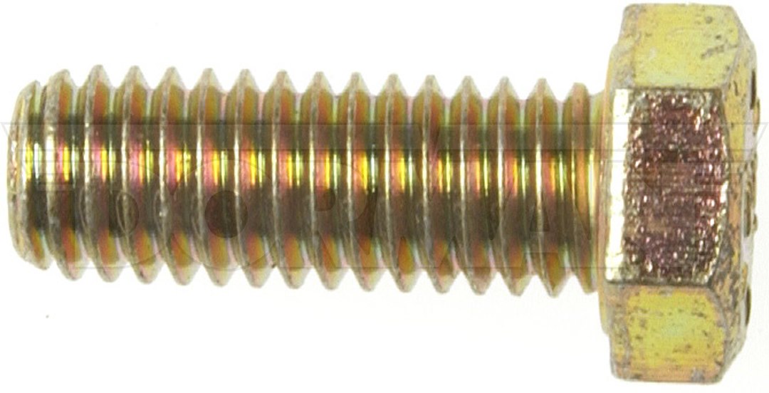 Dorman Bolt, OE Solutions ™, Coarse Thread Bolt, M10-1.25 X 25 Millimeter, Hex Head, Zinc Plated, Steel, Pack of 4 – 980-525D