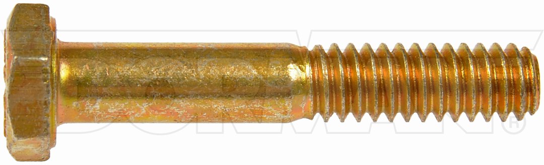 Dorman Bolt, Autograde™, M6-1.0 Thread Size, 40 Millimeter Length, Hex Head, Zinc Plated, Steel, Pack of 4, Clamshell Package – 981-240
