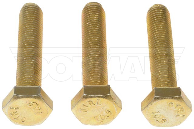 Dorman Bolt, Autograde ™, M10-1.25 Thread Size, 50 Millimeter Length, Hex Head, Zinc Plated, Steel, Pack of 3, Clamshell Package – 981-551D