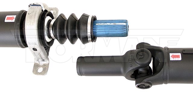 Dorman Drive Shaft, OE Solutions™, 82.4 Inch Length, Two Piece, Steel, 3-1/2 Inch Diameter, With Universal Joint and Grease Fitting – 986-754