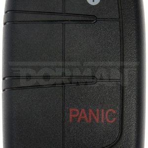 Dorman Key Fob, OE Solutions™, Locks/ Unlocks/ Panic, With 3 Black Buttons, With Batteries/ Uncut Key Blade and Fcc/Ic Warning – 99086ST
