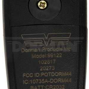 Dorman Key Fob, OE Solutions™, 5 Buttons, With Batteries, Black, Wireless Remote – 99122