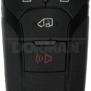 Dorman Key Fob, OE Solutions ™, 4 Button, Black, Fcc/ Ic Warning, With Batteries and Uncut Key Blade – 99296ST
