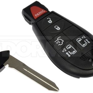 Dorman Key Fob, 6 Button, Black, With Batteries, Single – 99365