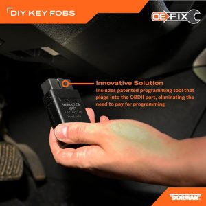 Dorman Key Fob, 6 Button, Black, With Batteries, Single – 99365