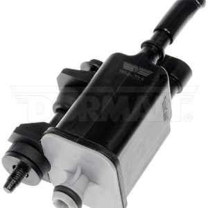 Dorman Vapor Canister Purge Valve, OE Solutions™, 2 Male Pin Terminal, Plastic, 4.46 Inch Length, 2 Ports, 0.51 Inch PORT1 Outside Diameter – 994-215