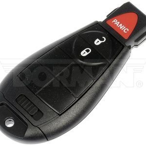 Dorman Key Fob, OE Solutions ™, 3 Button, Black, With Uncut Key Blade and Batteries – 99454ST
